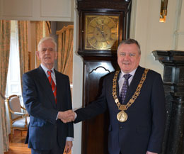Bill with Lord Mayor - Brendan Carr